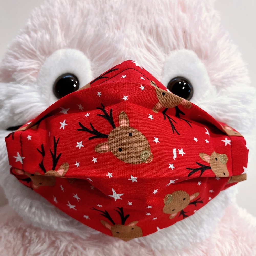 Face Mask Christmas Reindeer